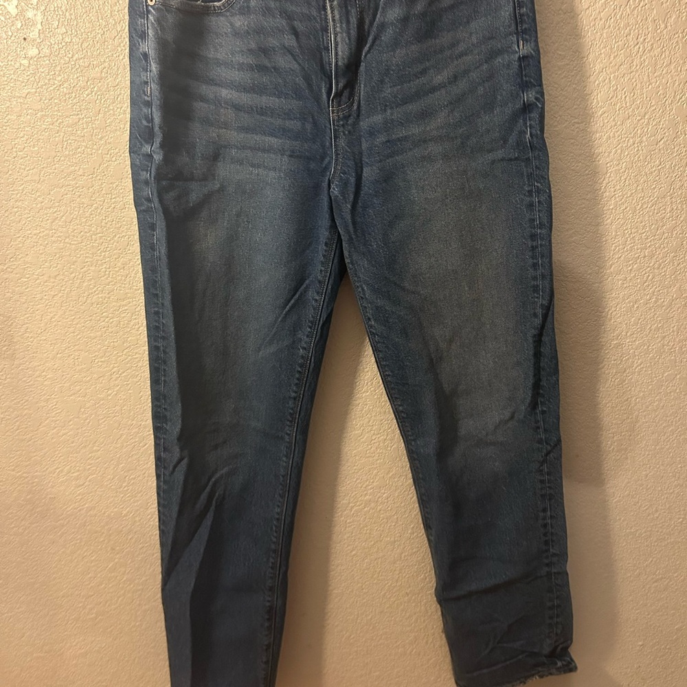American Eagle Outfitters High Rise Jeans - Dark Blue